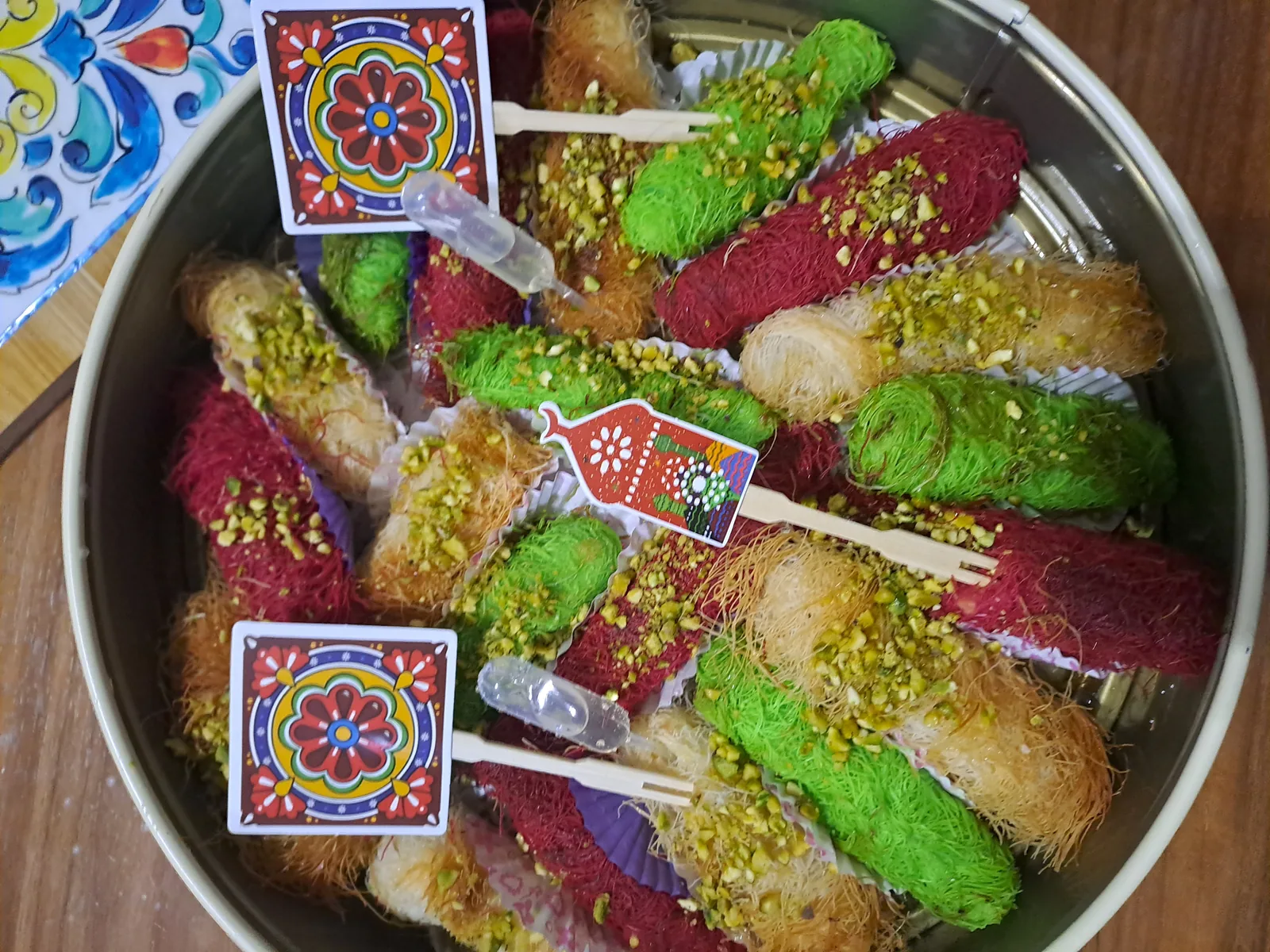 Kunafa for a Ramadan table